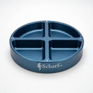 Scharf metal Graft Petri 4-Compartment to store grafts