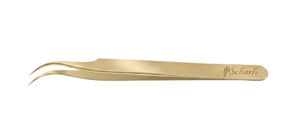 scharf fue forceps curved
