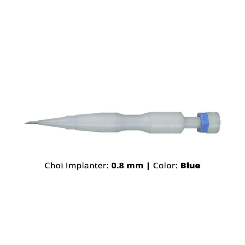 Choi Hair Implanter 0.8mm Blue