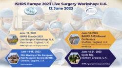 ISHRS Europe 2023 Live Surgery Workshop, Farjo Hair Institute, Manchester, UK