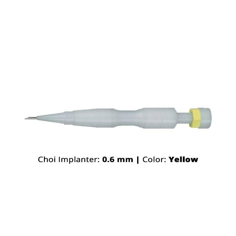 Choi Hair Implanter 0.6mm Yellow